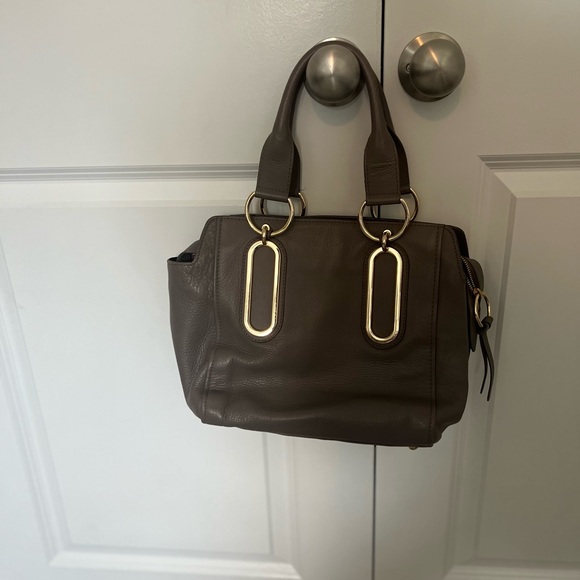 See by Chloe Gray Leather Handbag - Picture 1 of 5